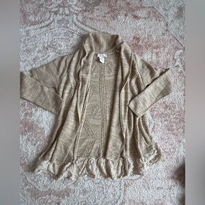 FLYING TOMATO Open front cardigan
